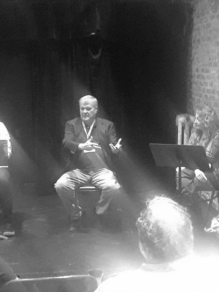 Gerald Teaster at the NYC Independent Film Festival in 2018